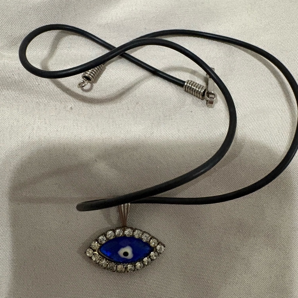 Elegant Evil Eye Pendant Necklace